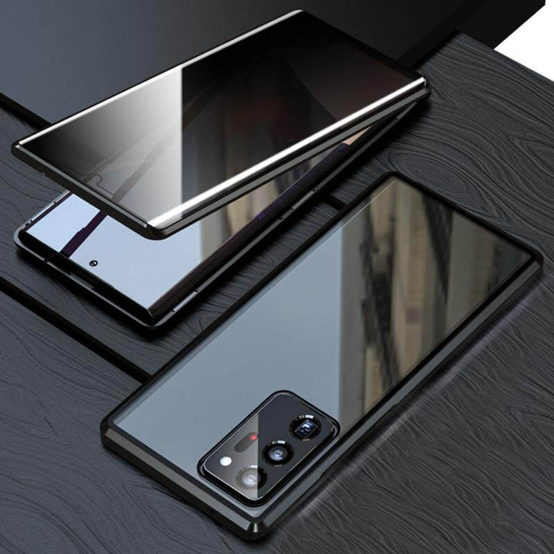 Hot Sale - Magnetic Tempered Glass Double-sided Phone Case For Samsung