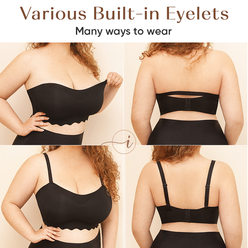 InviLift - Plus size Sexy Strapless Invisible Push Up Bra