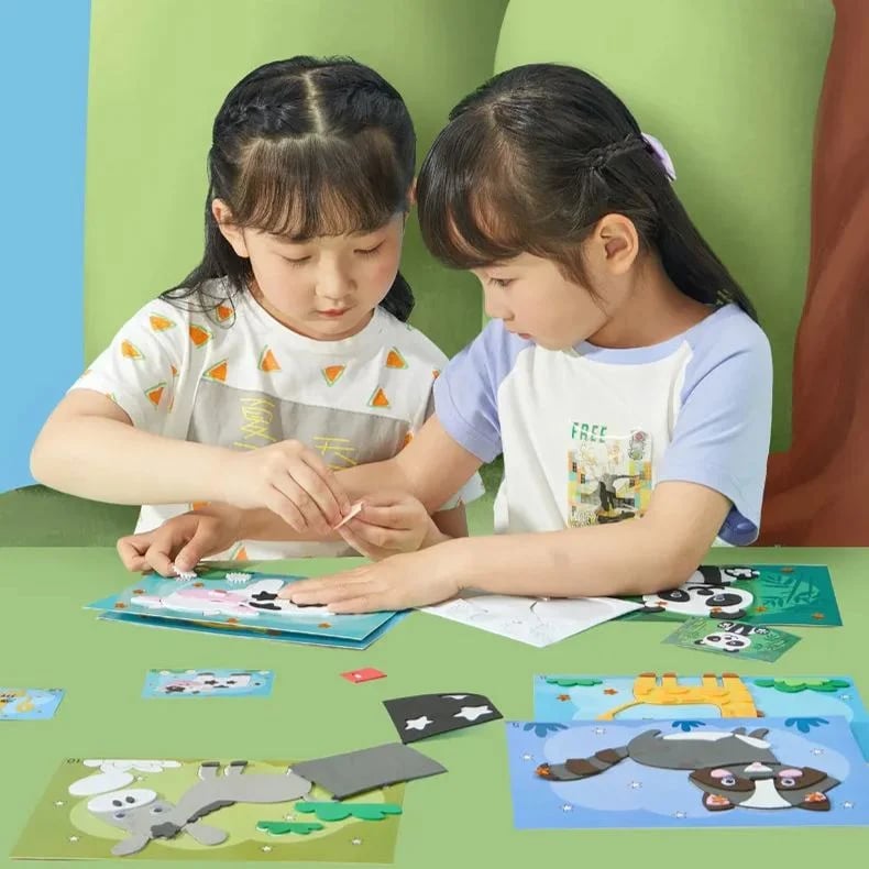 LAST DAY 49% OFF - Cartoon EVA Sticker Toy