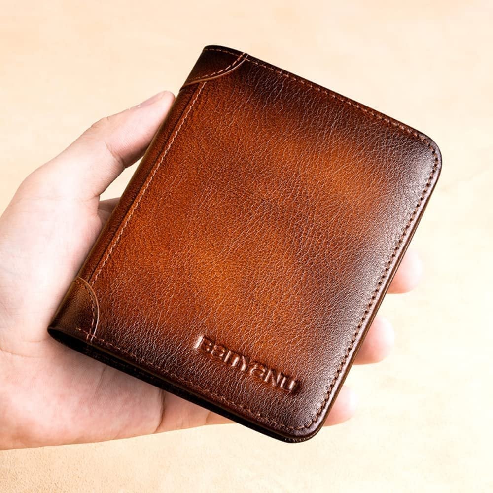 Last Day 49% OFF - Multi-functional RFID Blocking Waterproof Durable Genuine Leather Wallet