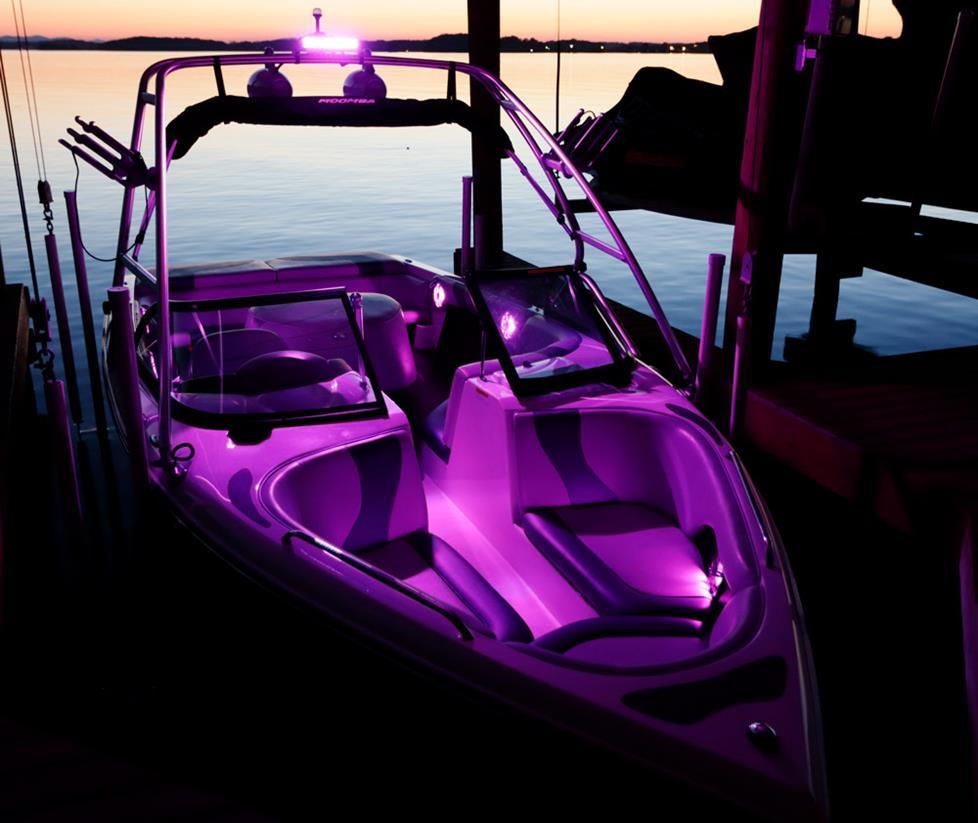 Last Day 49% Off - Multicolour Underwater LED Boat Light