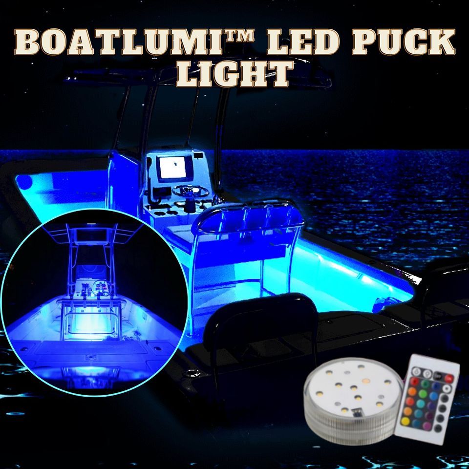 Last Day 49% Off - Multicolour Underwater LED Boat Light