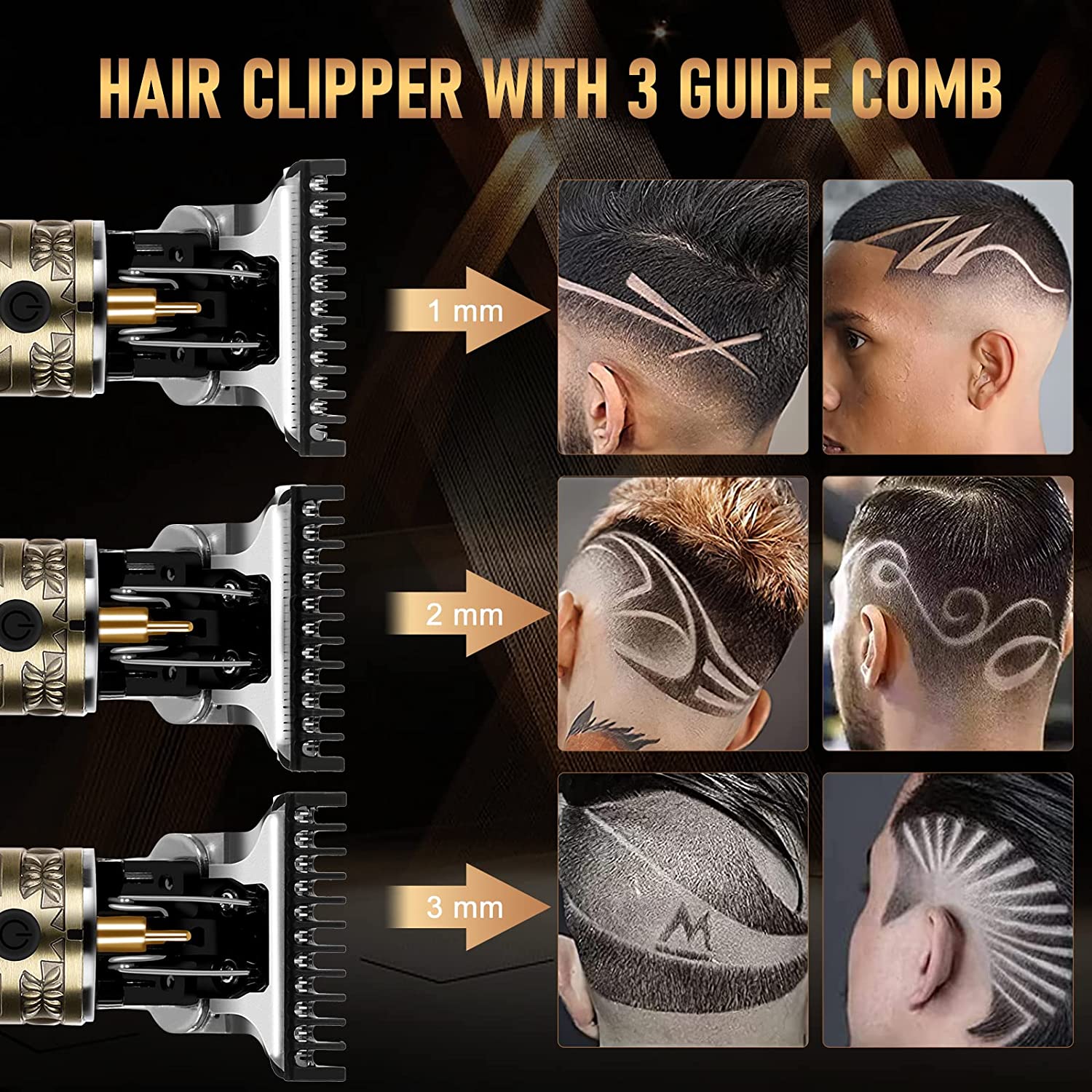 LAST DAY 70% OFF - Cordless Zero Gapped Trimmer Hair Clipper