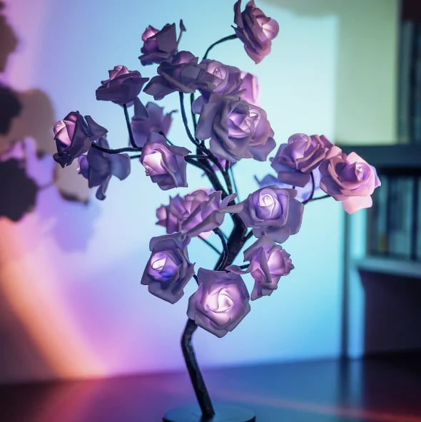 Last Day 70% OFF - Forever Rose Tree Lamp