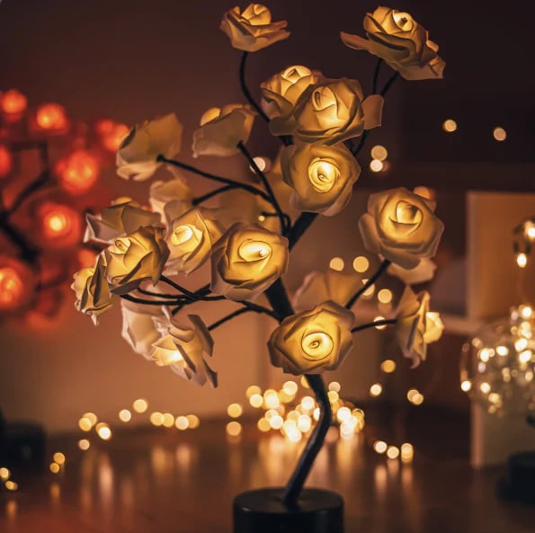 Last Day 70% OFF - Forever Rose Tree Lamp