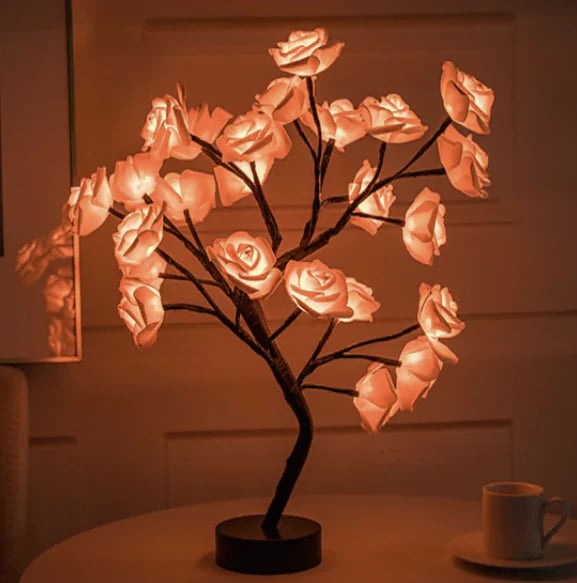 Last Day 70% OFF - Forever Rose Tree Lamp