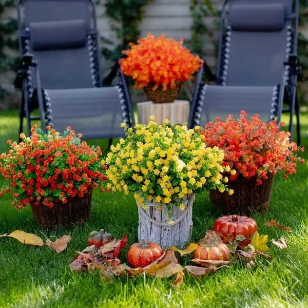 Last Day 70% OFF - Outdoor Artificial Flowers