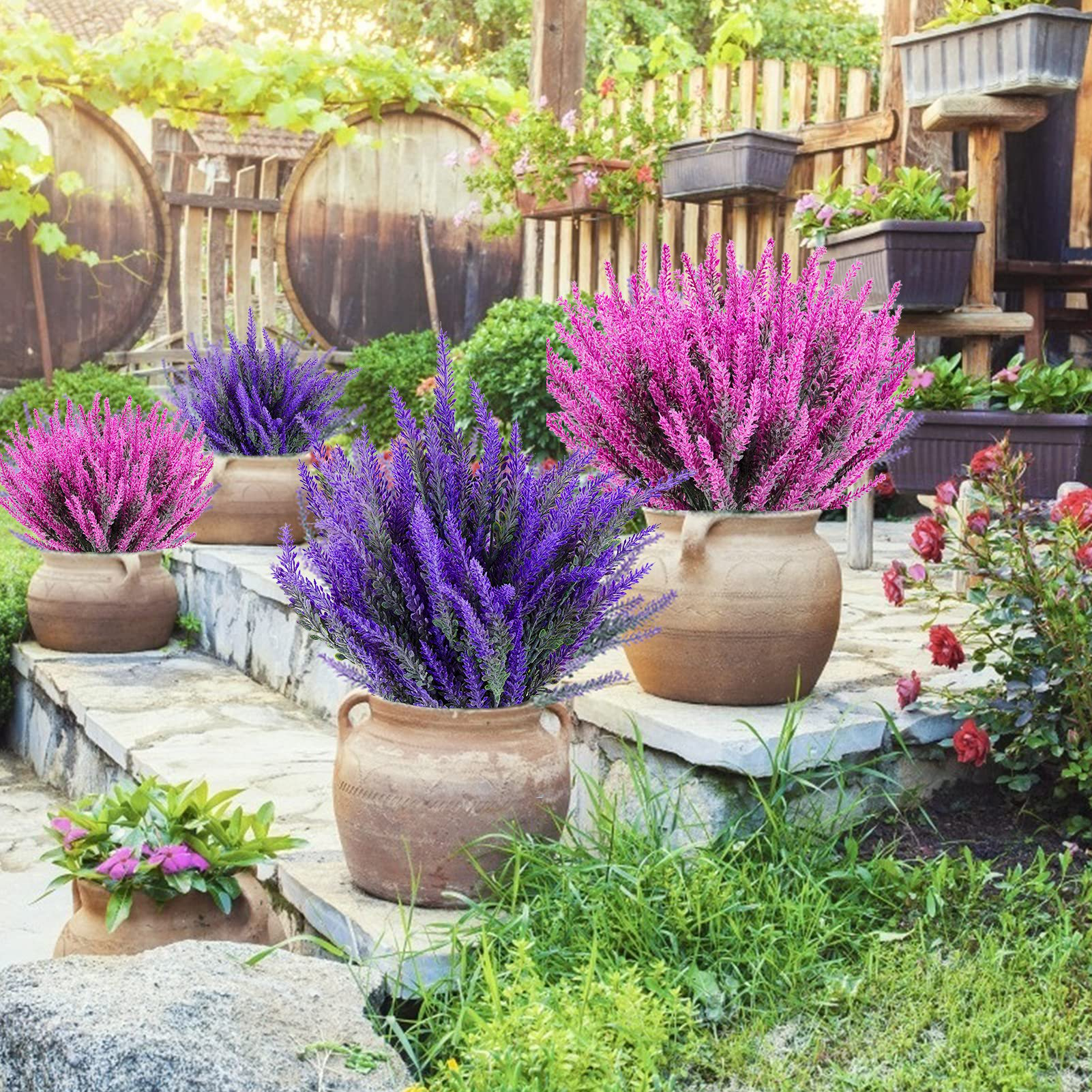 Last Day 70% OFF - Outdoor Artificial Lavender Flower