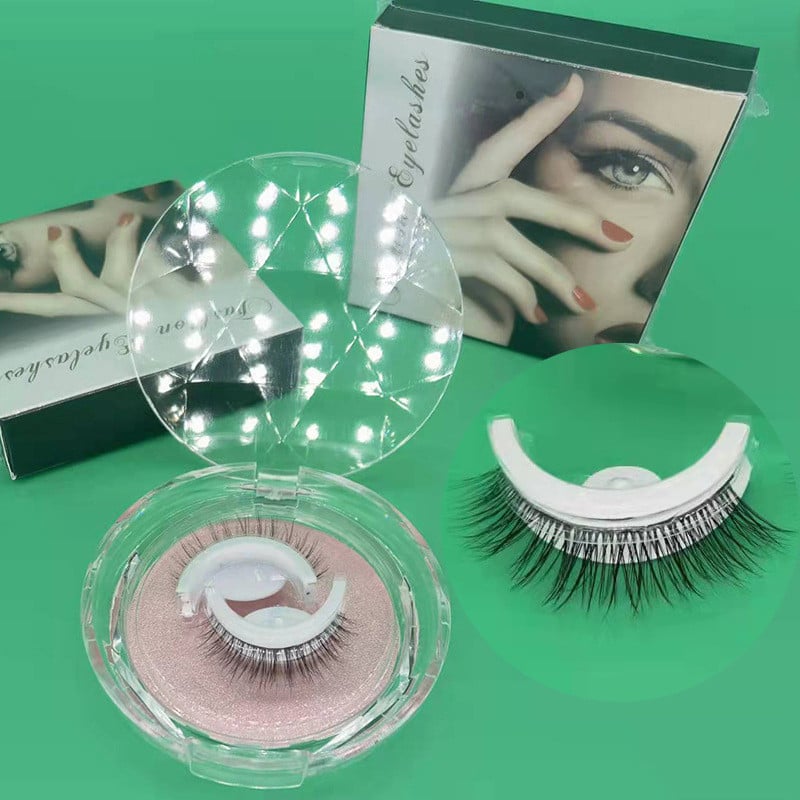 LAST DAY 70% OFF - REUSABLE ADHESIVE EYELASHES