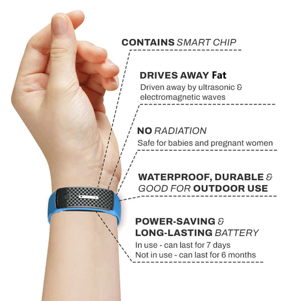 (LAST DAY 70% OFF)  Matteo Ultrasonic Body Shape Wristband Pro