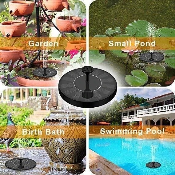 Last Day 75% OFF - Solar-Powered Bird Fountain Kit