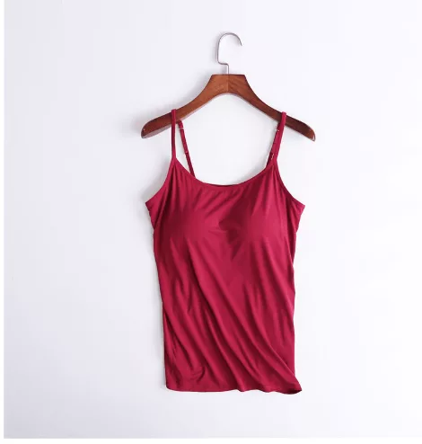 Last Day Buy 2 Get 1 Free - Tank With Built-In Bra