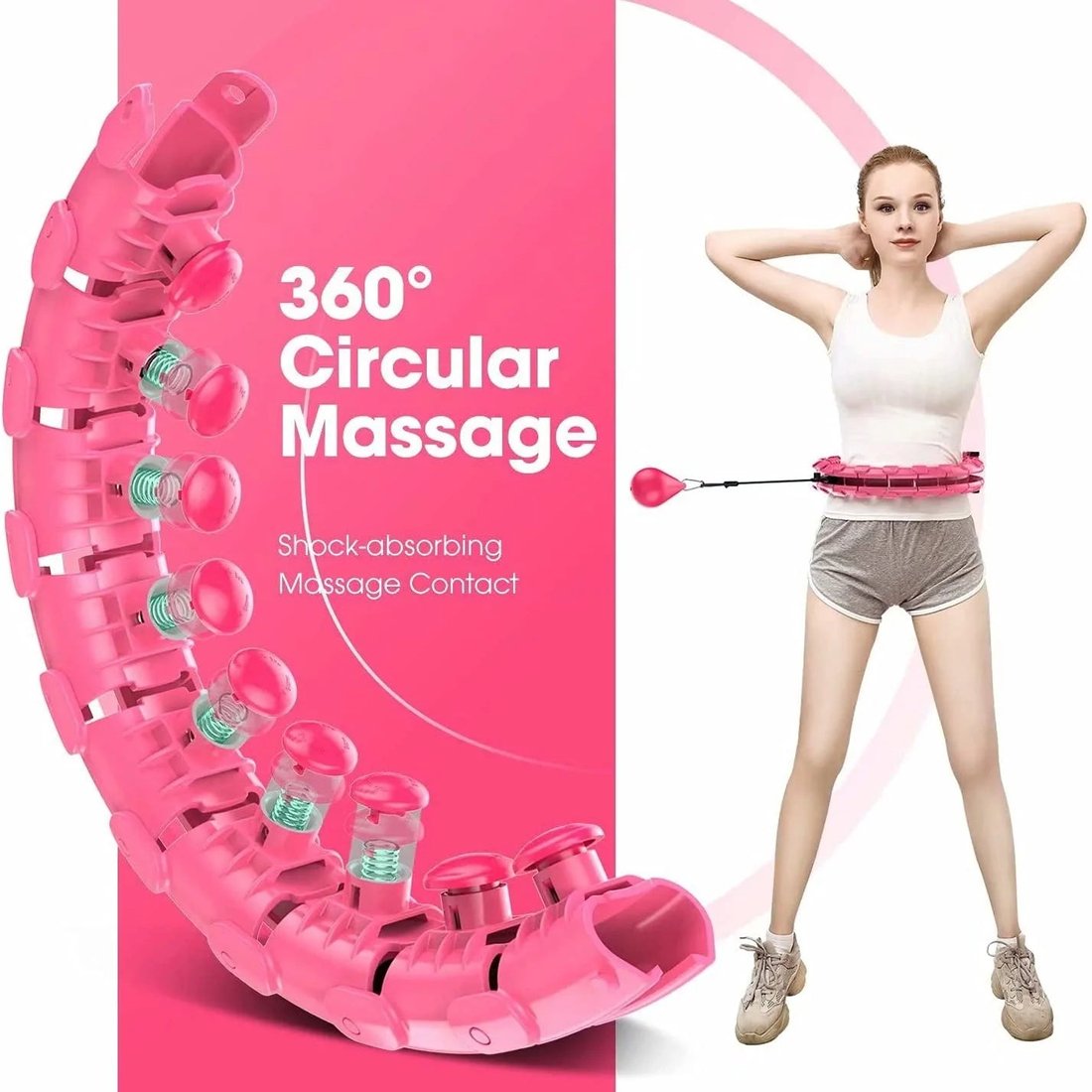 (Last Day OFF 50%) Hula Hoop Home Training Weight - LossFast fat burning