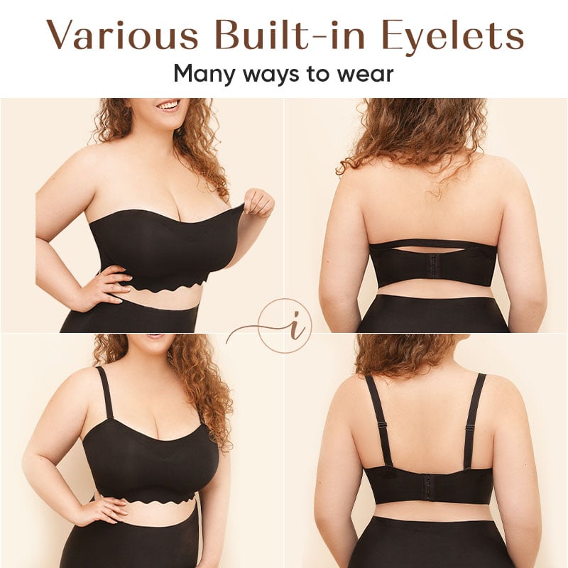 Last Day Promotion 49% 0ff - Plus size Sexy Strapless Invisible Push Up Bra