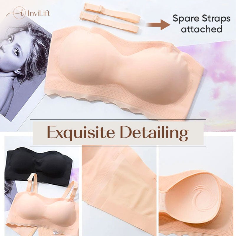 Last Day Promotion 49% 0ff - Plus size Sexy Strapless Invisible Push Up Bra