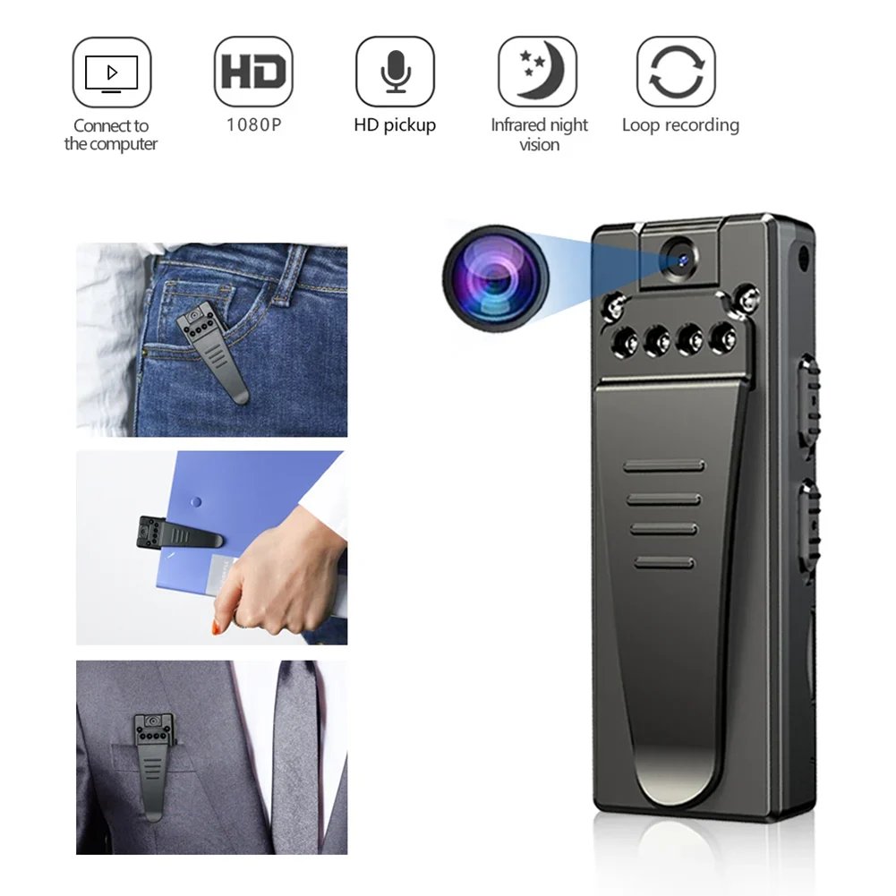 (Last Day Promotion 49% OFF) Mini Body Camera Video Recorder