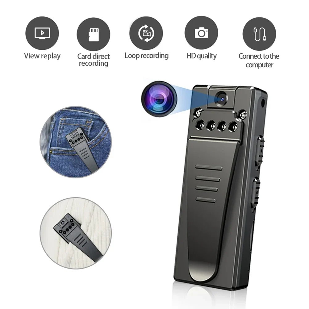 (Last Day Promotion 49% OFF) Mini Body Camera Video Recorder