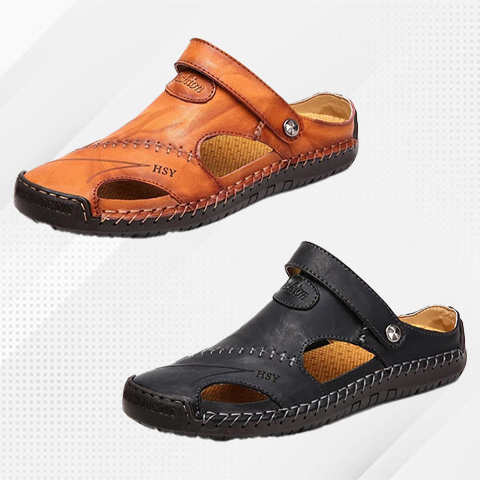 Last Day Promotion 50% OFF - Mutlon Leather Classic Sandals Slipper Outdoor