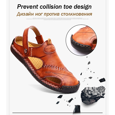 Last Day Promotion 50% OFF - Mutlon Leather Classic Sandals Slipper Outdoor