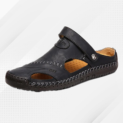 Last Day Promotion 50% OFF - Mutlon Leather Classic Sandals Slipper Outdoor