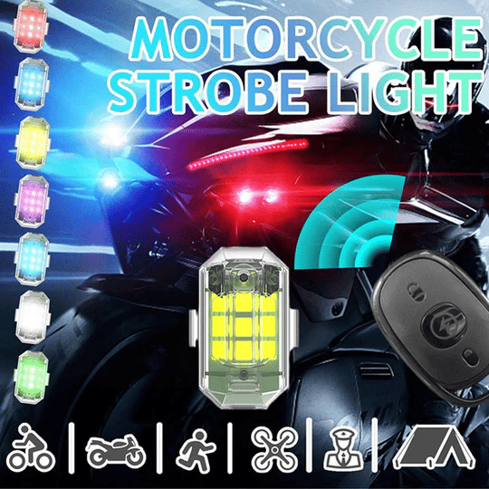 Last Day Promotion- SAVE 48% OFF - High Brightness Wireless LED Strobe Light