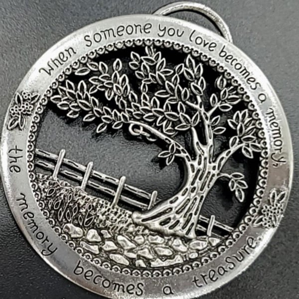 Last Day Promotion- SAVE 49% - When Someone You Love Becomes a Memory Life Tree Memorial Ornament