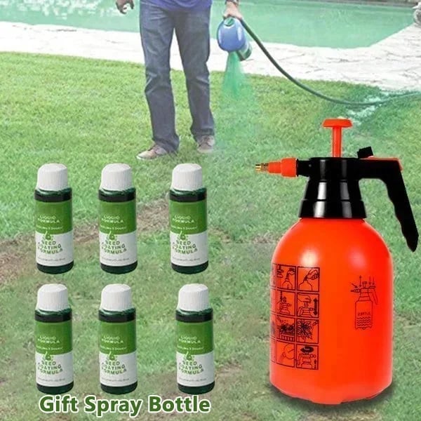 Last Day Promotion SAVE 49% OFF - Seed Spray Liquid - Natural Green Grass for Lawn