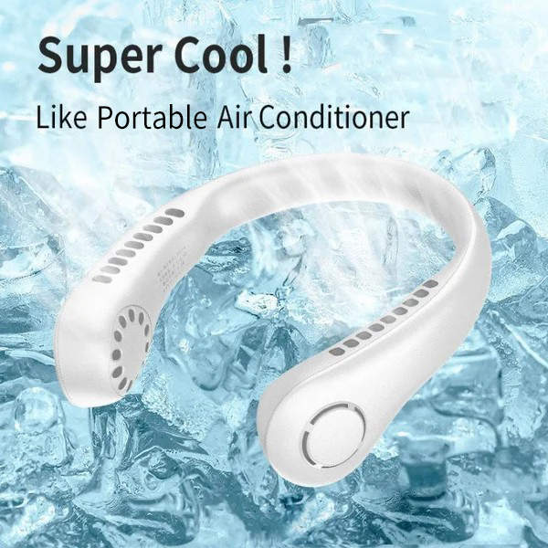 Last day Promotion SAVE 49% OFF - The Portable Neck Fan From Popular Earphone Design