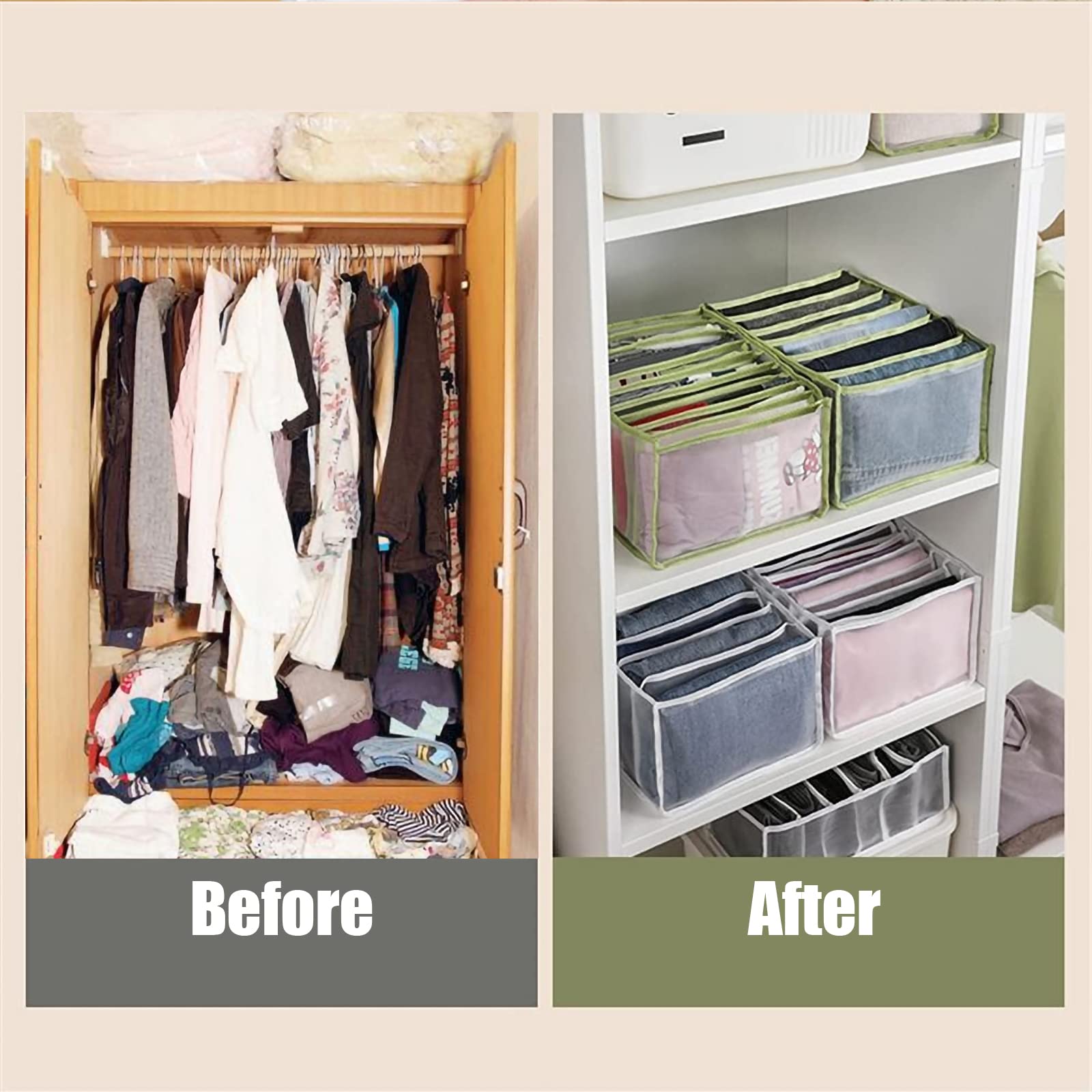 Last Day Promotion SAVE 70% - Wardrobe Clothes Organizer