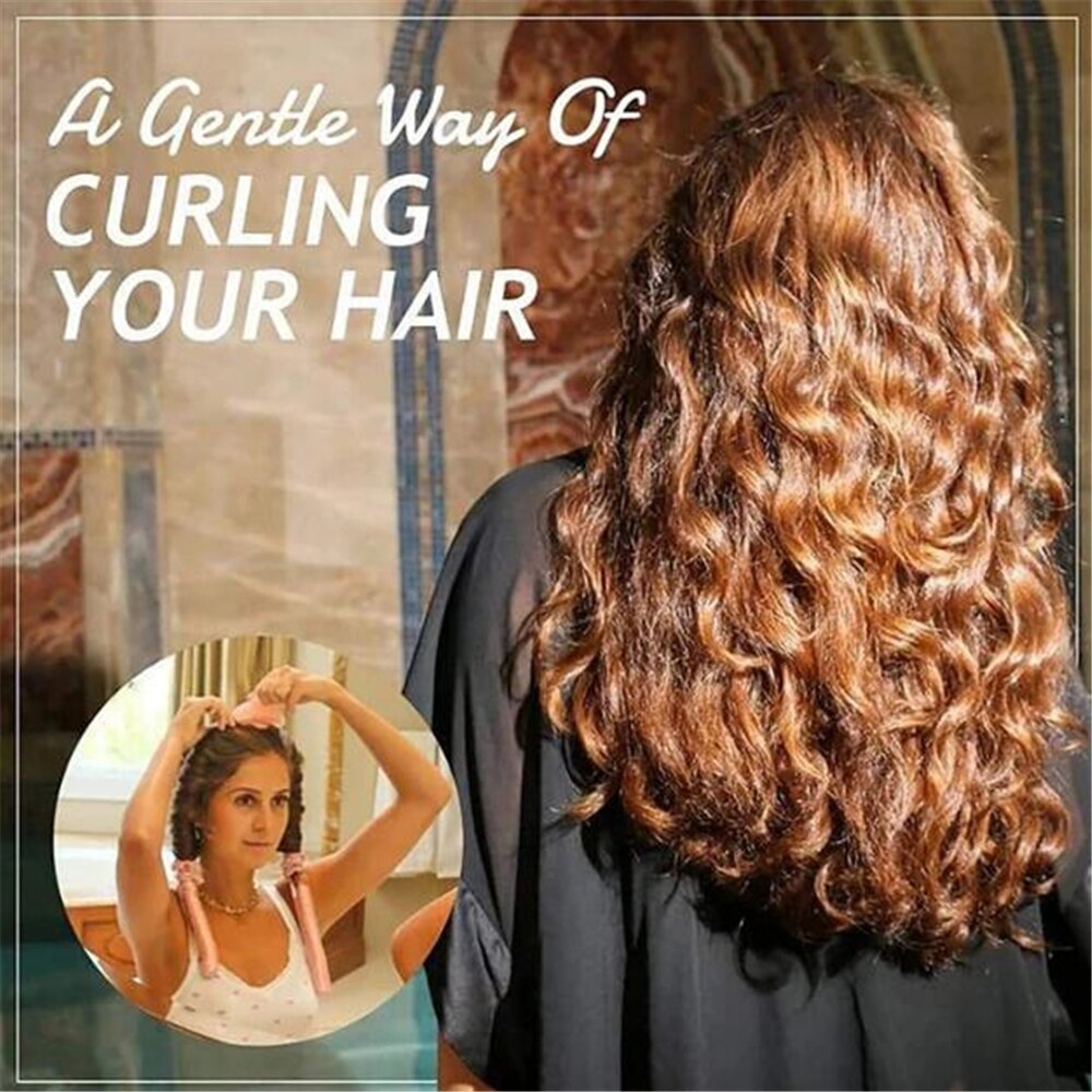 (LAST DAY SALE) Heatless Hair Curling Kit - Perfect curls without heat