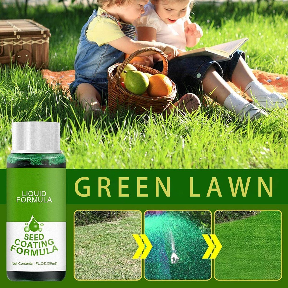 Last Day Save 30% 0FF – Hot Sale Green Grass Lawn Spray