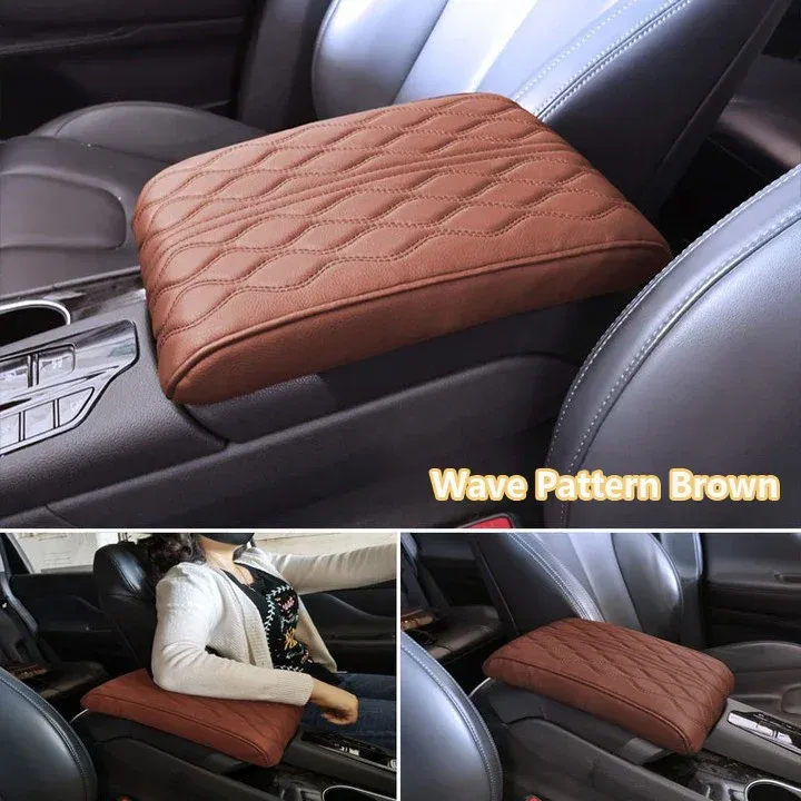 Leather Car Armrest Box Pad (Universal style)