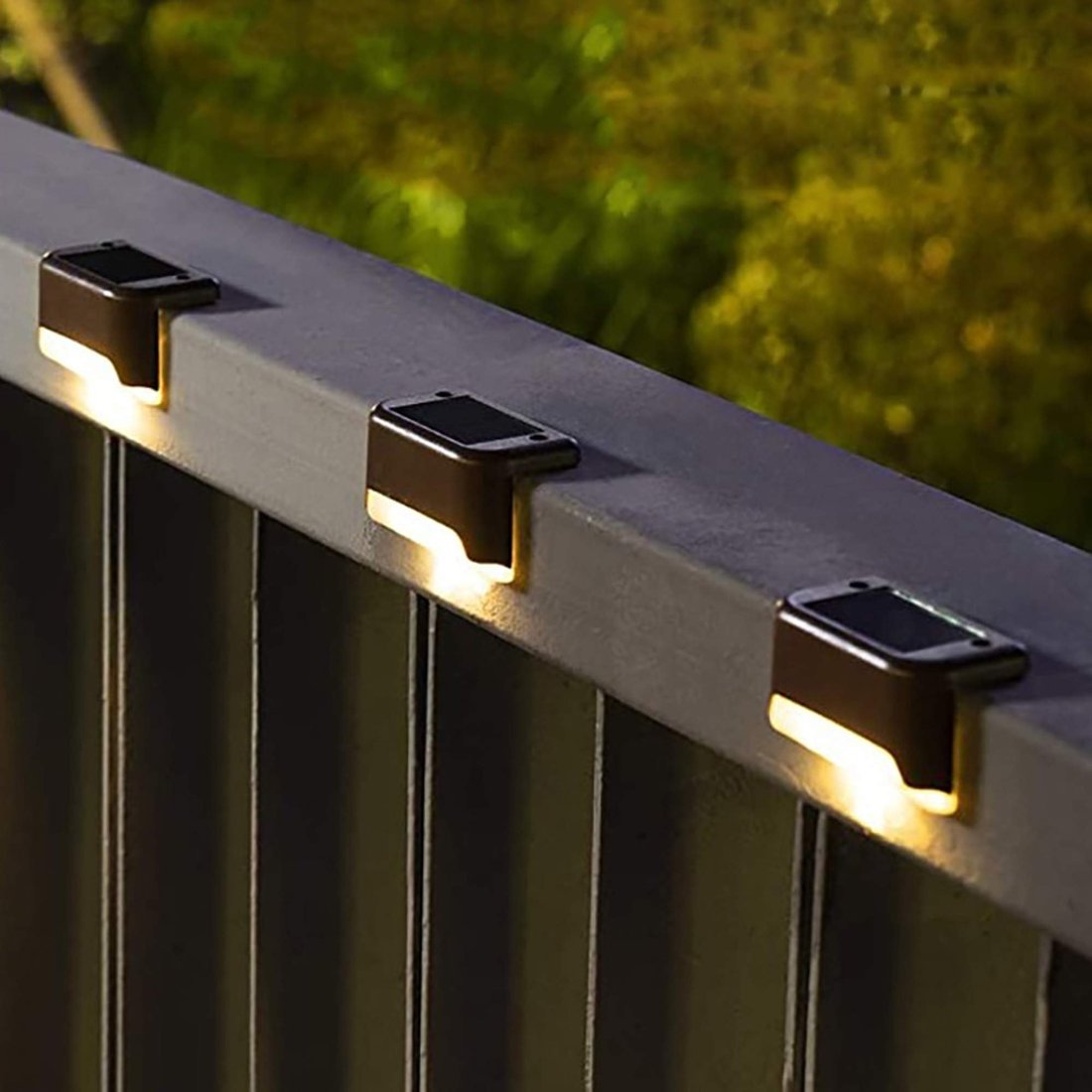 LED Solar Lamp Path Staircase Outdoor Waterproof Wall Light - BUY MORE SAVE MORE