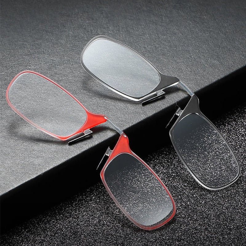 Legless Nose Clip Reading Glasses Mini Portable