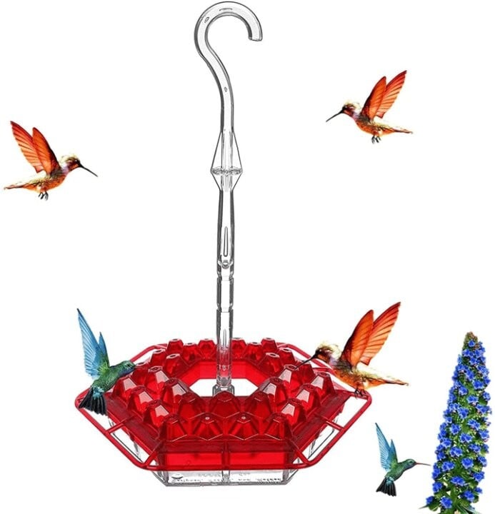 Lowest Price - Mary's Sweety Hummingbird Feeder With Perch And Built-in Ant Moat