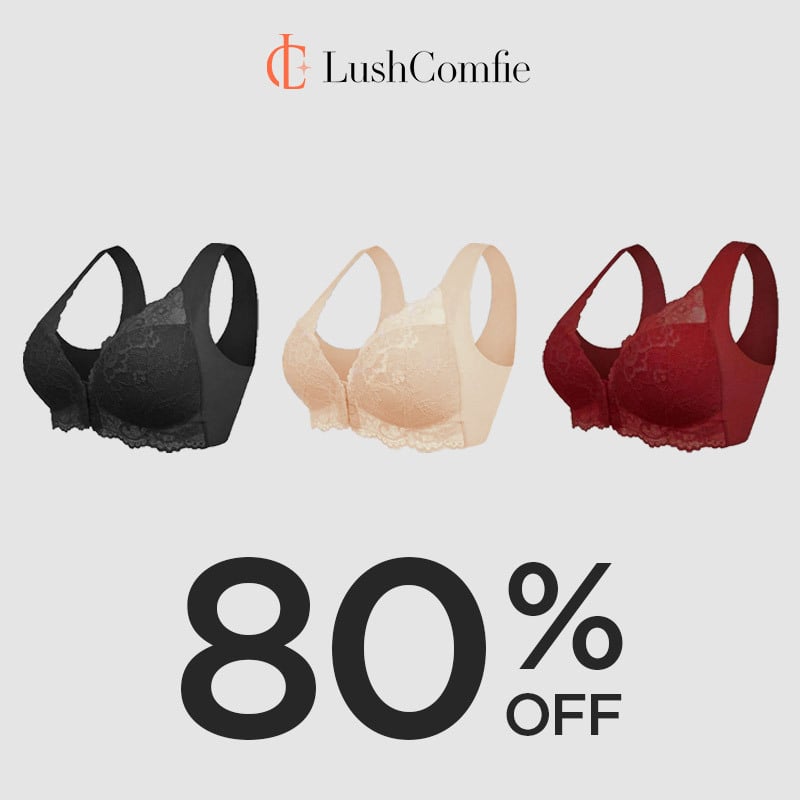 LushComfie - Front Closure 5D Beauty Back Comfy Bra