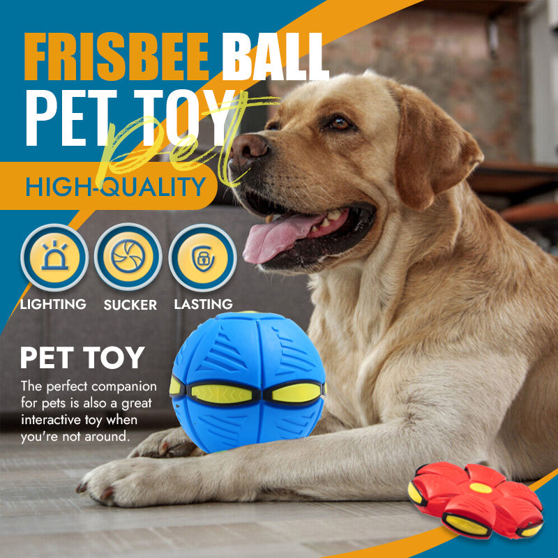 MOLUNY - Pet Toy Flying Saucer Ball