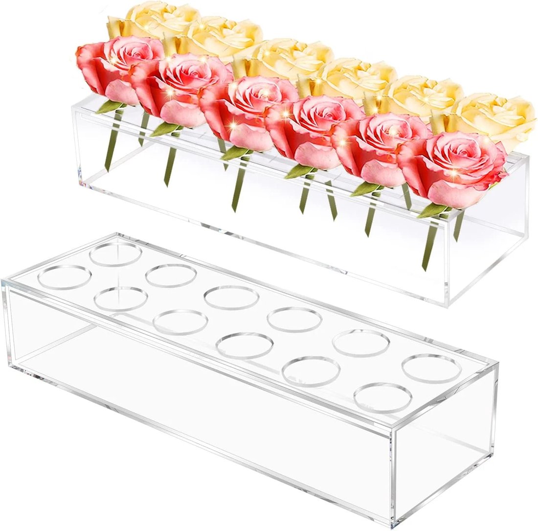 Mother's Day Promotion - Clear Acrylic Flower Vase