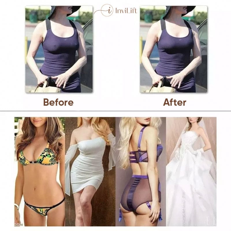 Mother's Day Promotion 49% 0ff-Plus size Sexy Strapless Invisible Push Up Bra