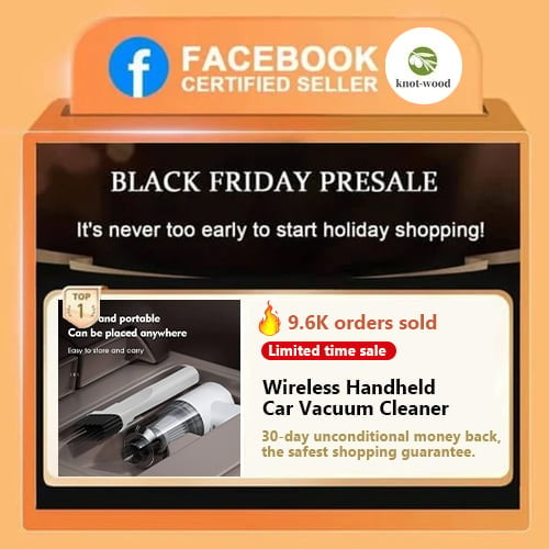 the paramour Mother's Day Promotion 49% 0ff-Wireless Handheld Car Vacuum Cleaner