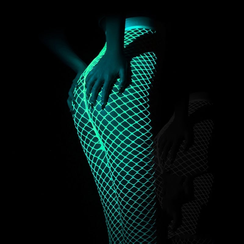 (Mother's Day Sale-70% OFF) Midnight Seduction Luminous Fishnet Stockings