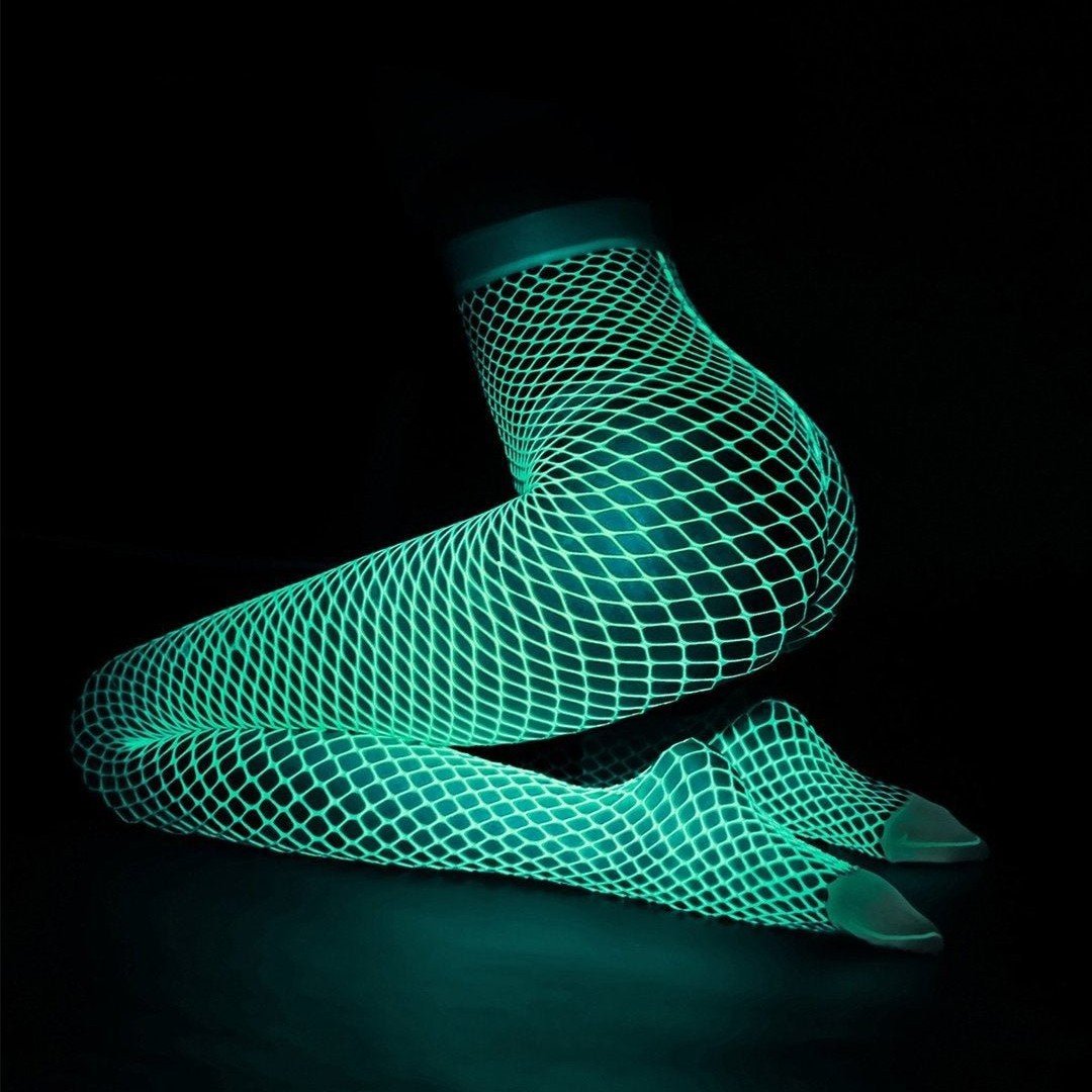 (Mother's Day Sale-70% OFF) Midnight Seduction Luminous Fishnet Stockings