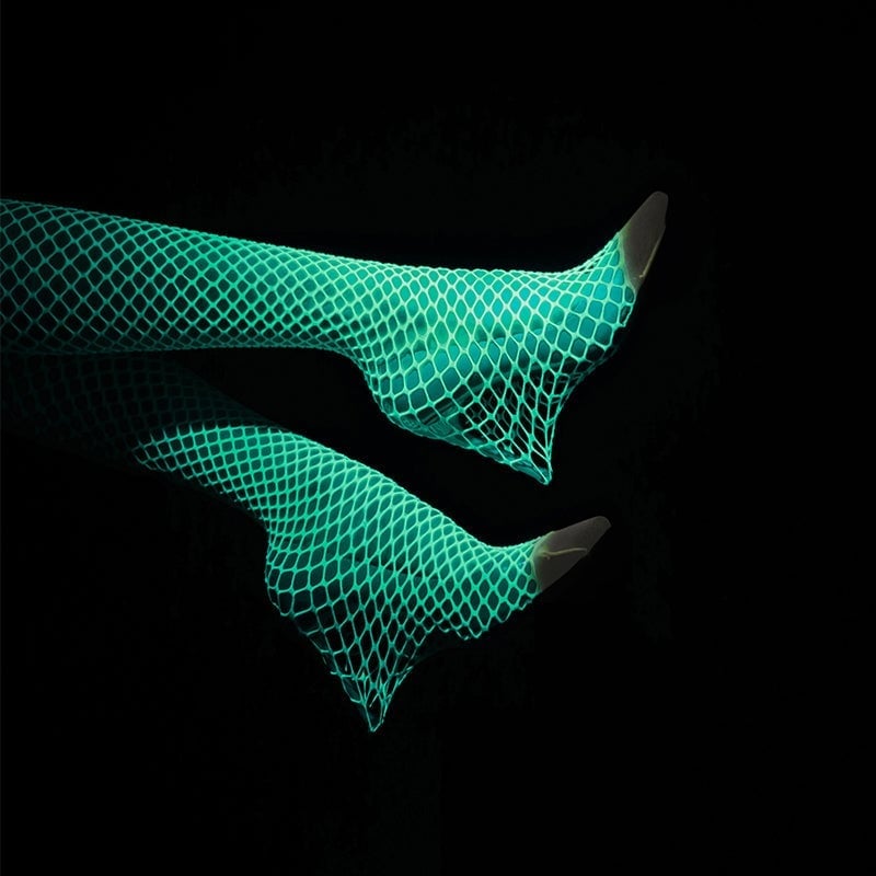 (Mother's Day Sale-70% OFF) Midnight Seduction Luminous Fishnet Stockings