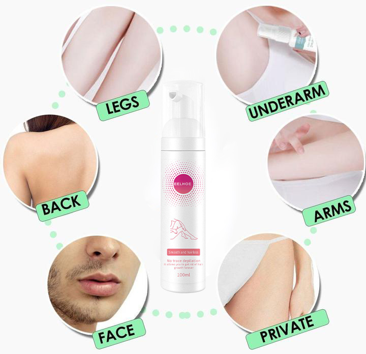 Natural Permanent Hair Removal Spray On