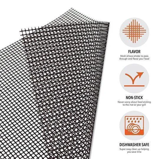 Non-stick BBQ Grill Mesh Mat - 50% OFF TODAY