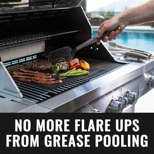 Non-stick BBQ Grill Mesh Mat - 50% OFF TODAY