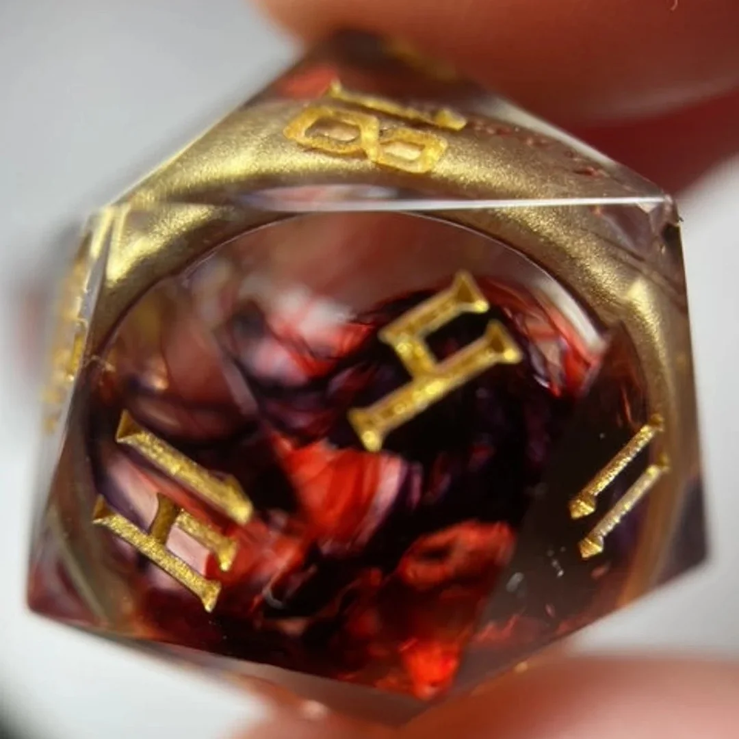 One Ring LotR Polyhedral Dice Set