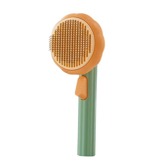 Pet pumpkin brush