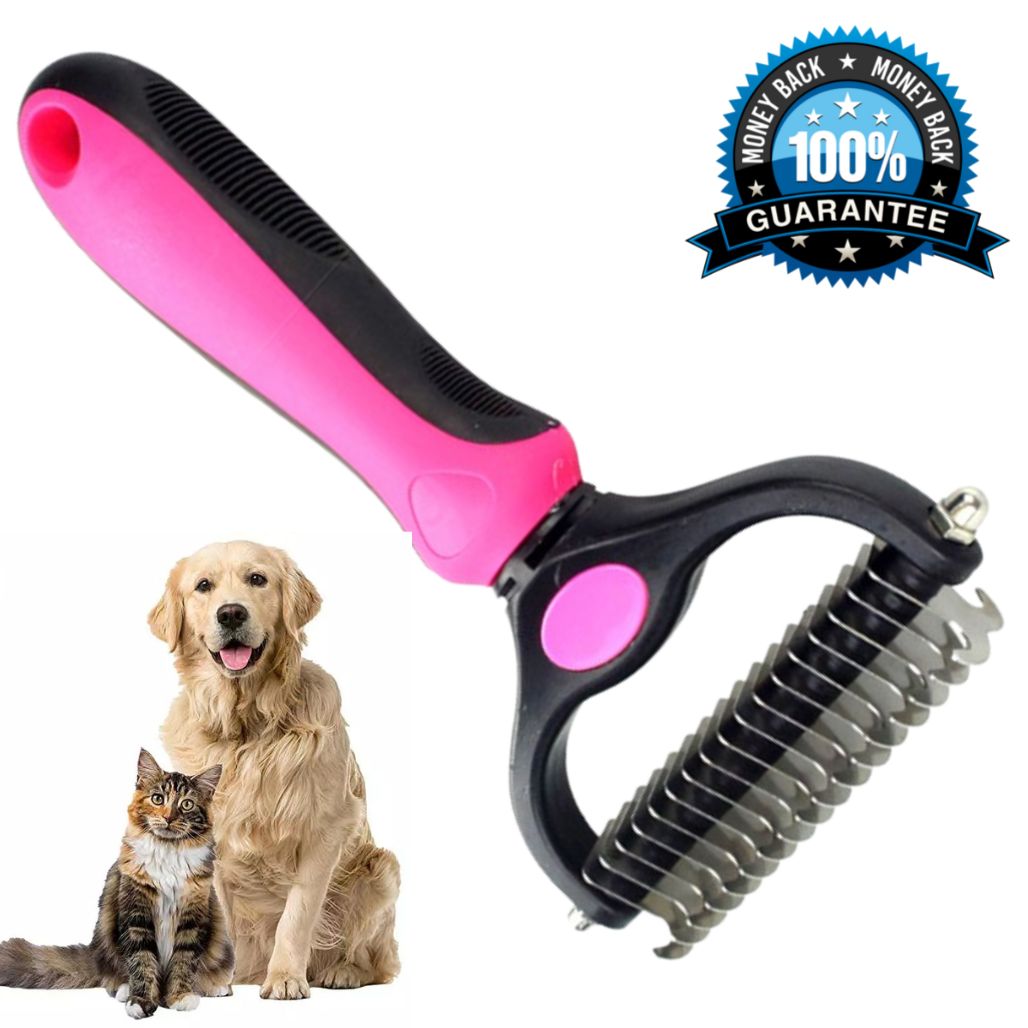 PetRake Professional Deshedding Tool For Dogs And Cats