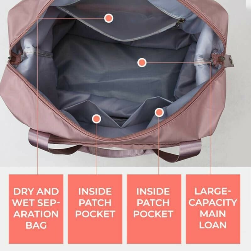 Promotion 49% OFF - New Foldable Dry/Wet Separation Travel Bag